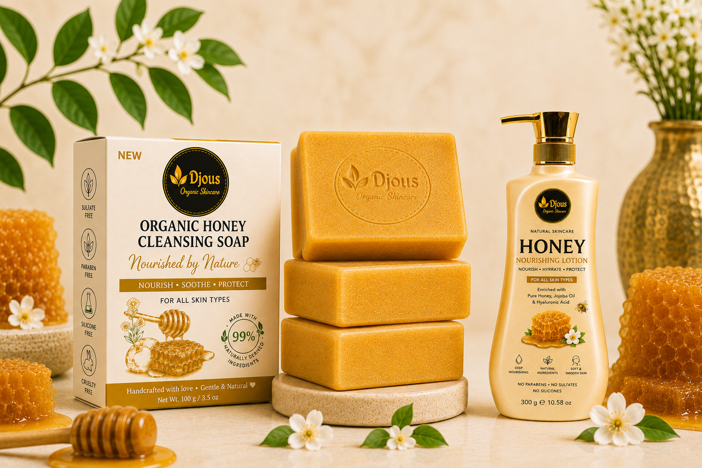 Organic Honey Skincare Collection