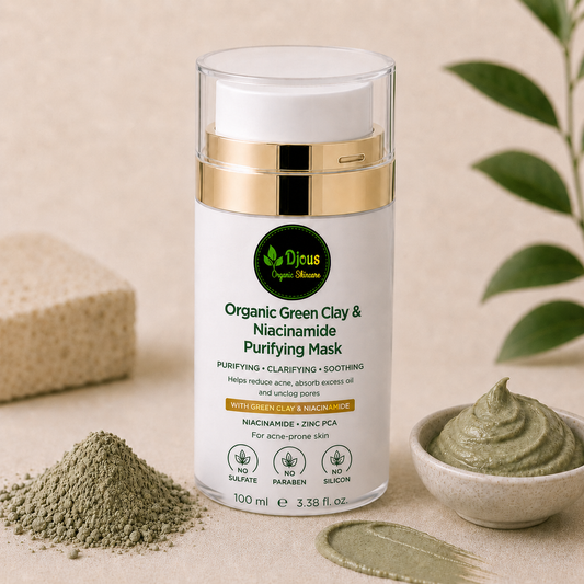 Organic Green Clay & Niacinamide Purifying Mask